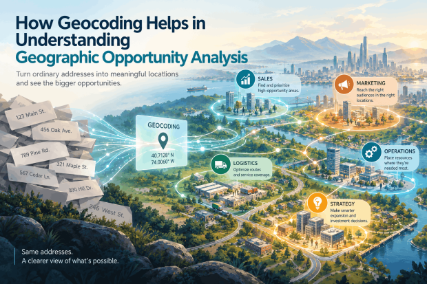 How Geocoding Helps in Understanding Geographic Opportunity Analysis