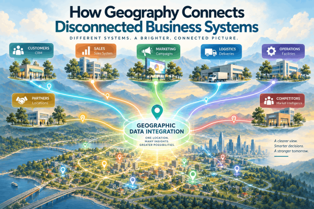 How Geography Connects Disconnected Business Systems