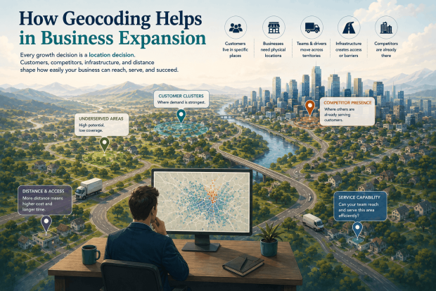 Business Expansion That Creates Geographic Problems—and How Geocoding Helps