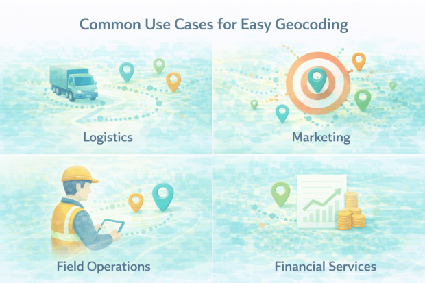common geocoding use cases