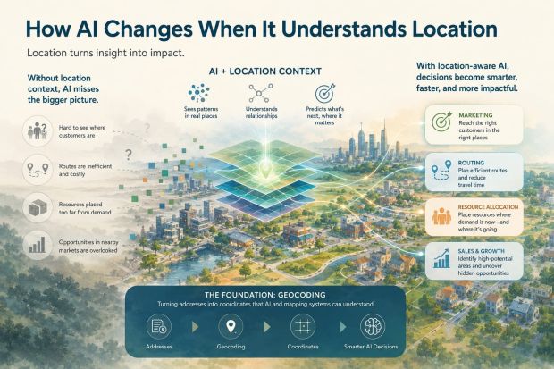 How AI Changes When It Understands Location