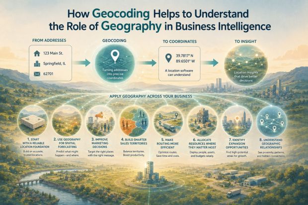 How Geocoding Helps to Understand the Role of Geography in Business Intelligence
