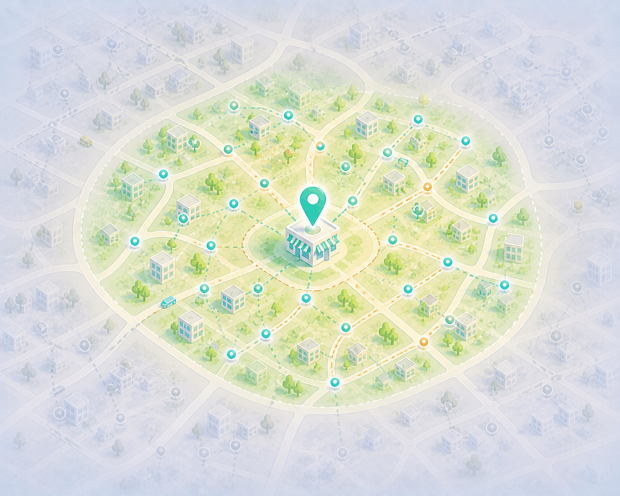 Location data small retailers