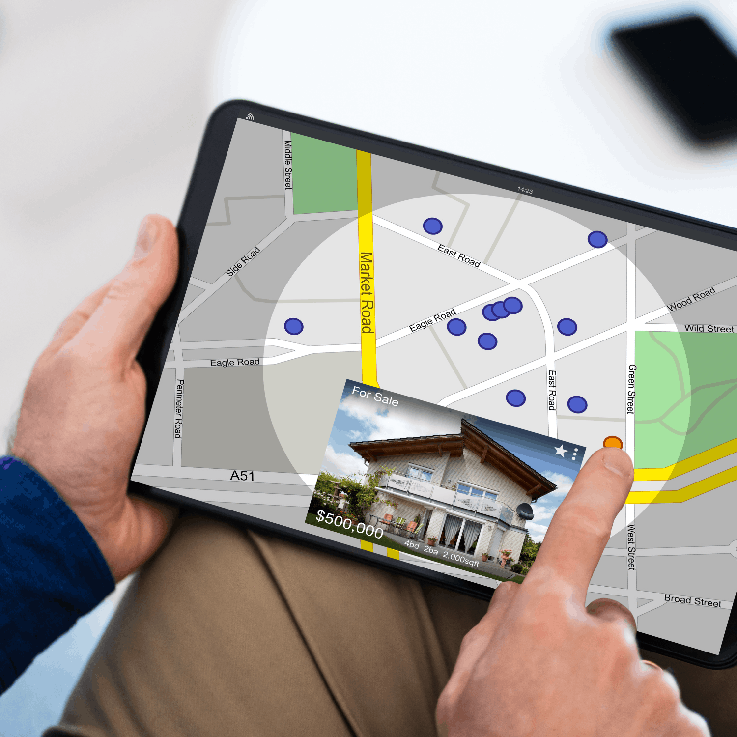 Map your customers and business locations with GeocodeFarm