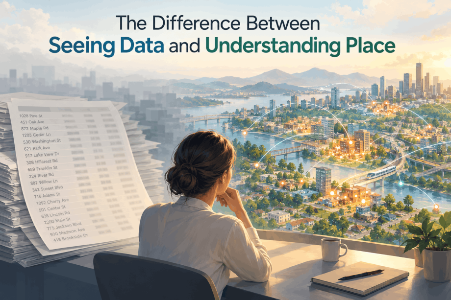 The Difference Between Seeing Data and Understanding Place