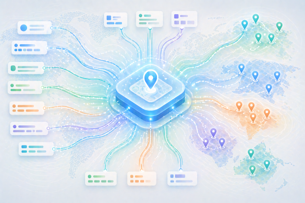 Leveraging geocodefarm