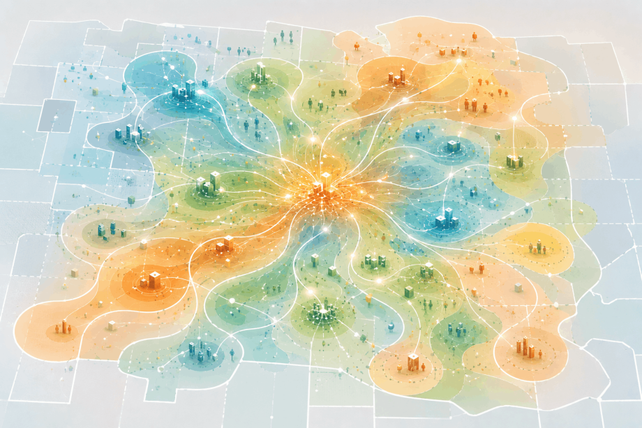 Why geographic boundaries rarely match business boundaries