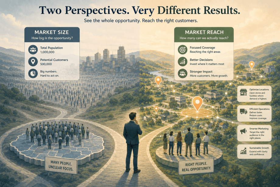 The Difference Between Market Size and Market Reach