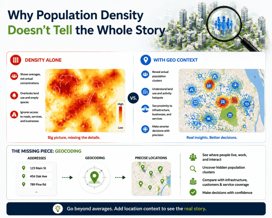 Why population density doesn't tell the whole story