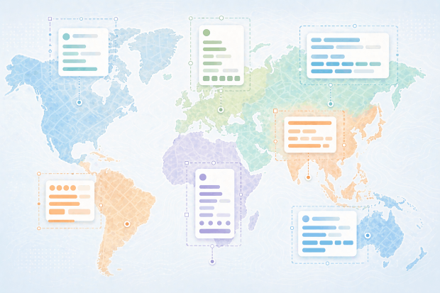 Address formats around world