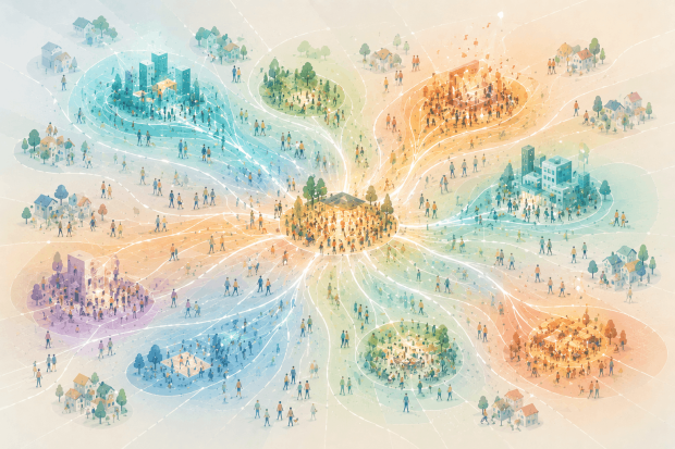 Customers do not follow administrative borders