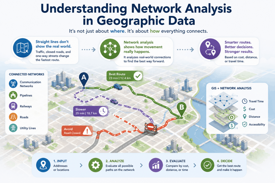 Understanding Network Analysis in Geographic Data