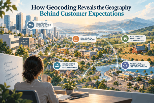 How Geocoding Reveals the Geography Behind Customer Expectations