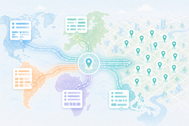 How geocoding works across countries