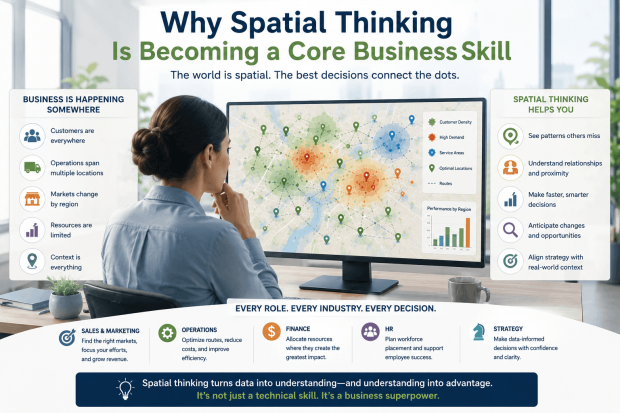 Why spatial thinking Is becoming a core business skill