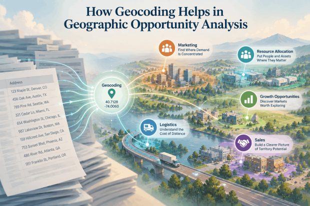 How Geocoding Helps in Geographic Opportunity Analysis