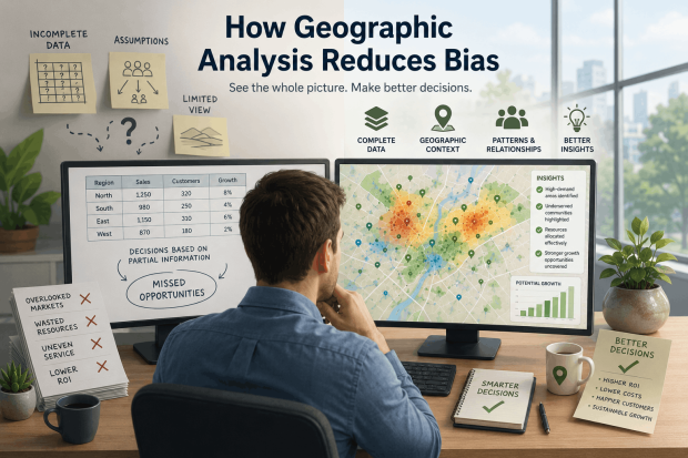 How geographic analysis reduces bias