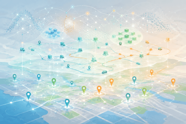 How GeocodeFarm supports 
AI automation workflows