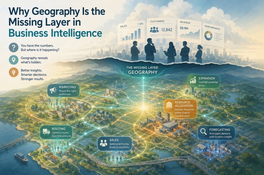 Why Geography Is the Missing Layer in Business Intelligence