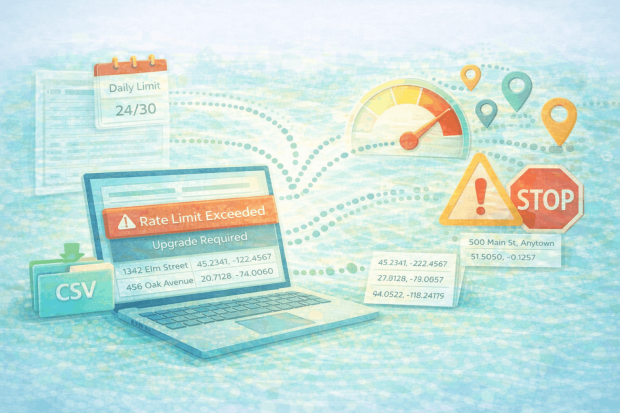 Where free geocoding tools fall short