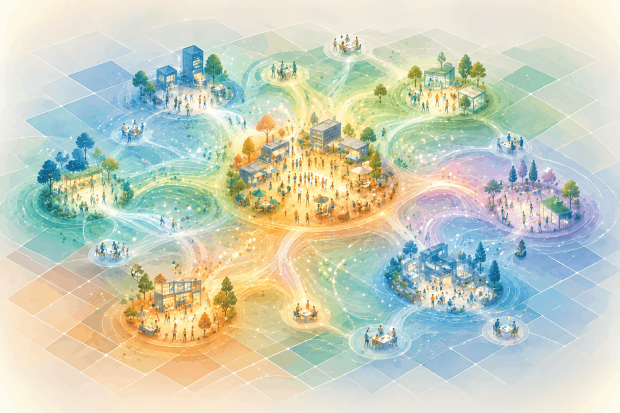 Business markets cross administrative lines