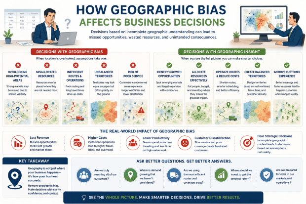 How geographic bias affects business decisions