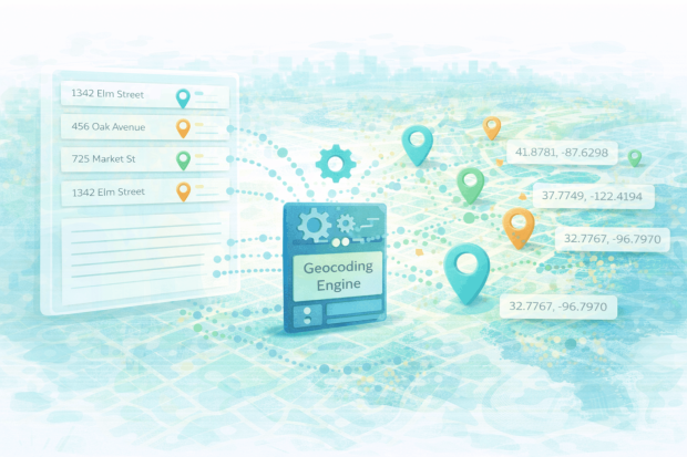 bulk geocode address processing