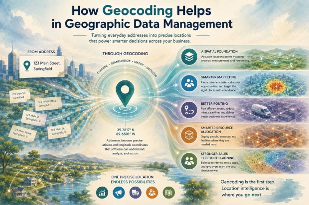 How Geocoding Helps in Geographic Data Management