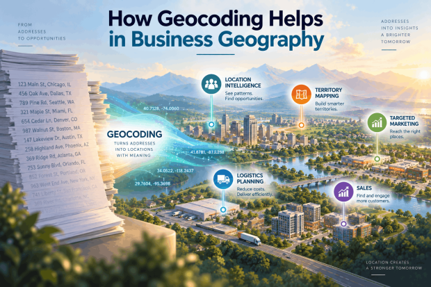 How Geocoding Helps in Business Geography