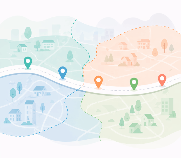 Postcodes dont align with street addresses