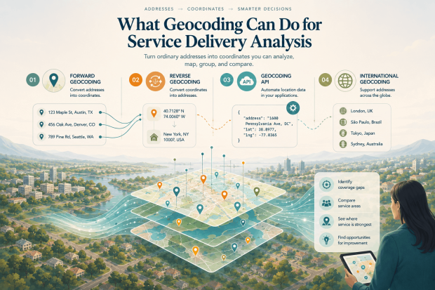 What Geocoding Can Do for Service Delivery Analysis