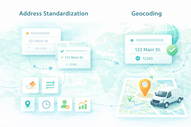 Address standardization vs geocoding: what&rsquo;s the difference?