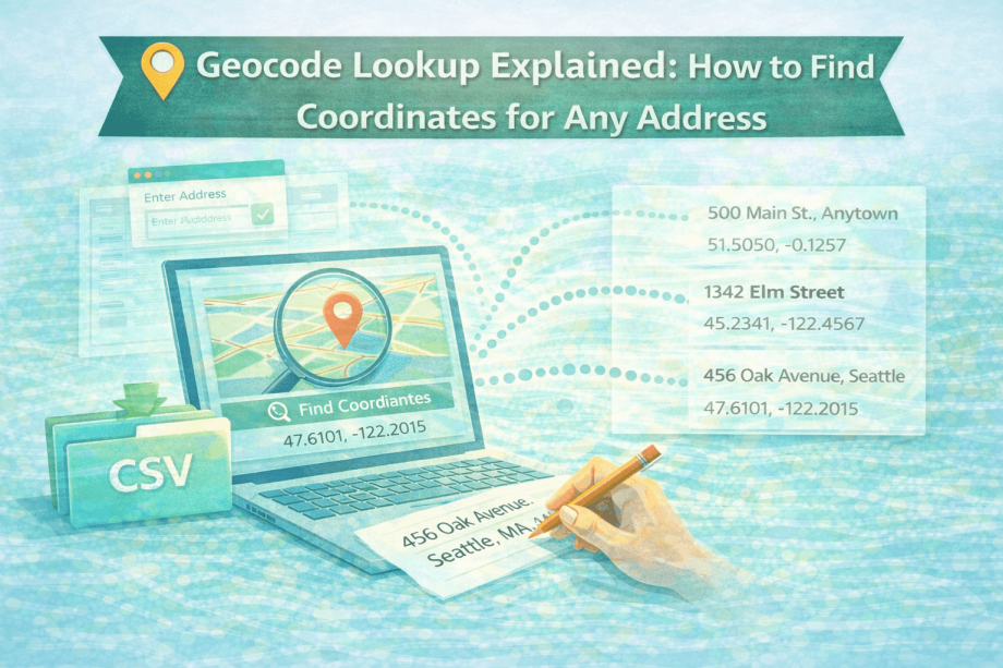 How geocode lookup works