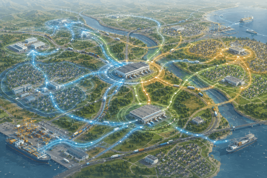 Location-aware in AI logistics