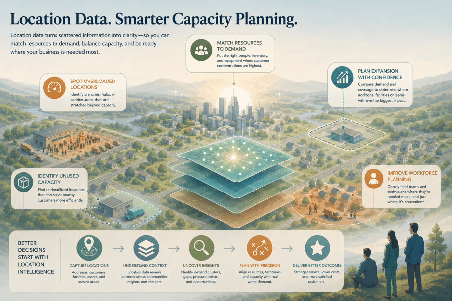 How Location Data Supports Capacity Planning