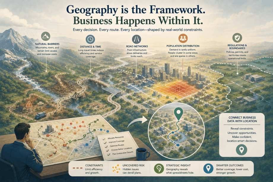 How Geographic Constraints Shape Business Operations